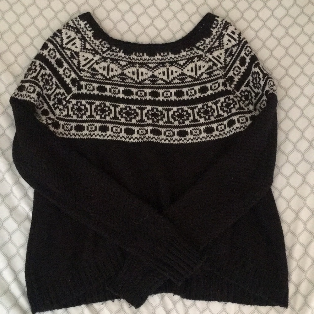 American Eagle Outfitters Black Sweater